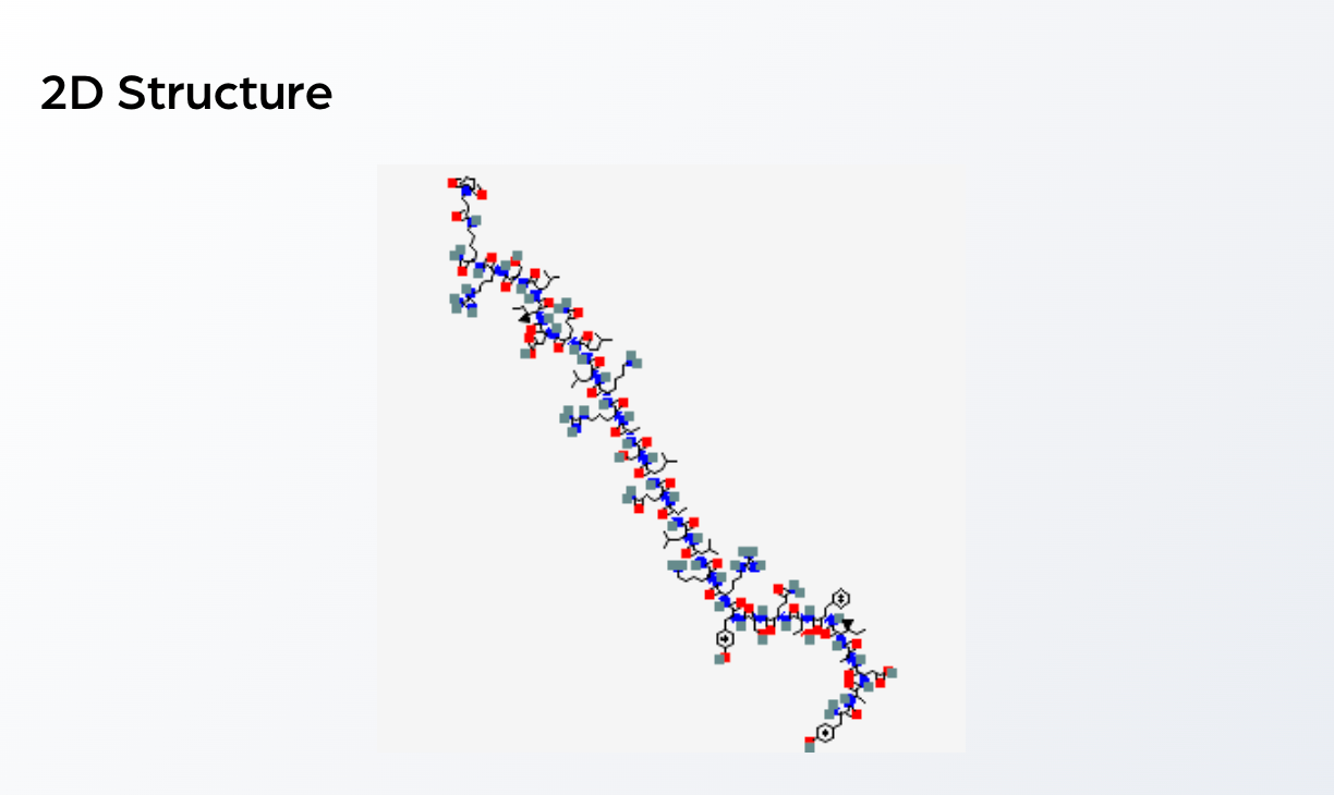 2D Molecular Structure — CJC-1295 (No DAC) / Ipamorelin (10mg)