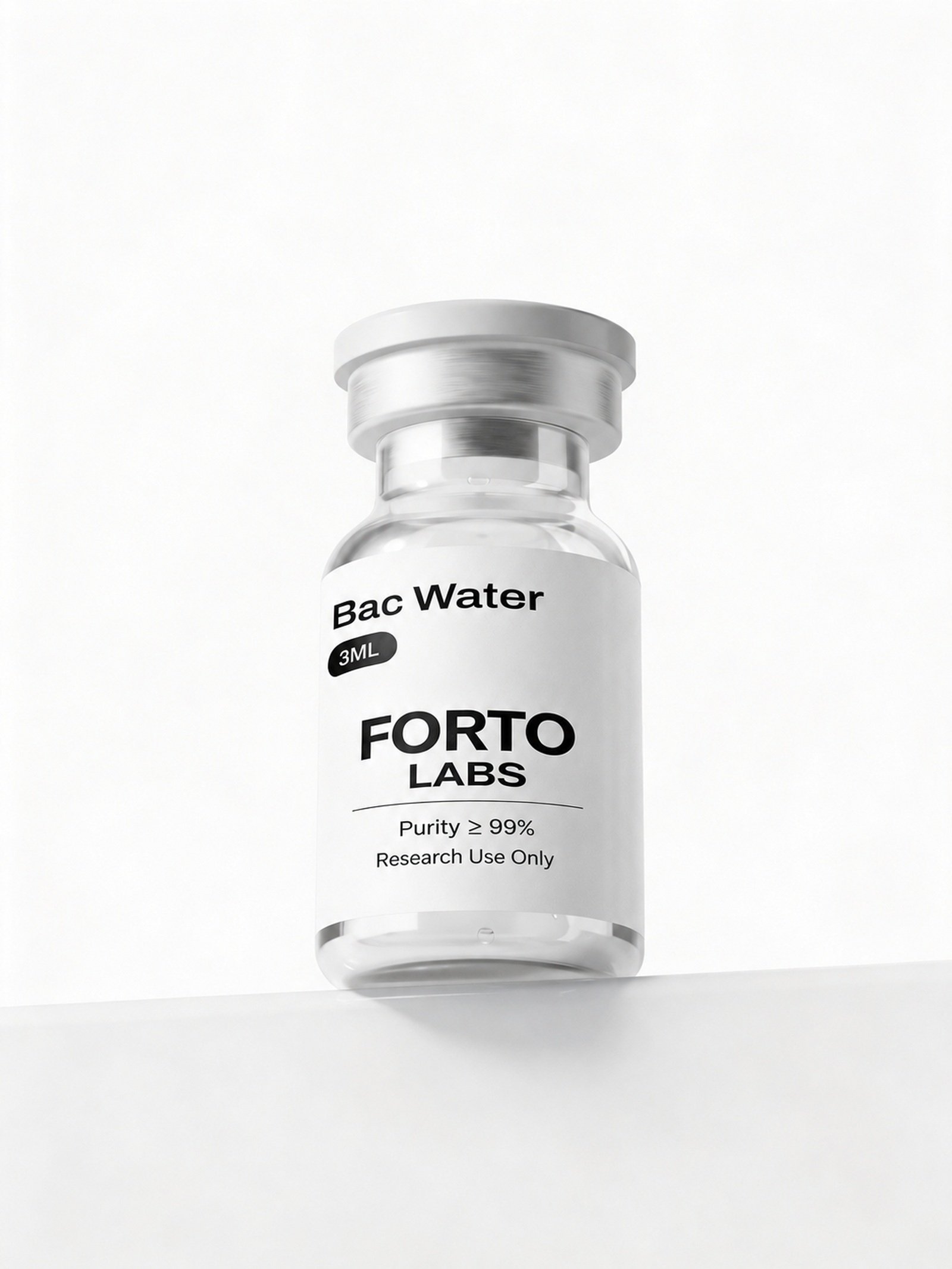 Forto Bac Water 3mL master-source vial