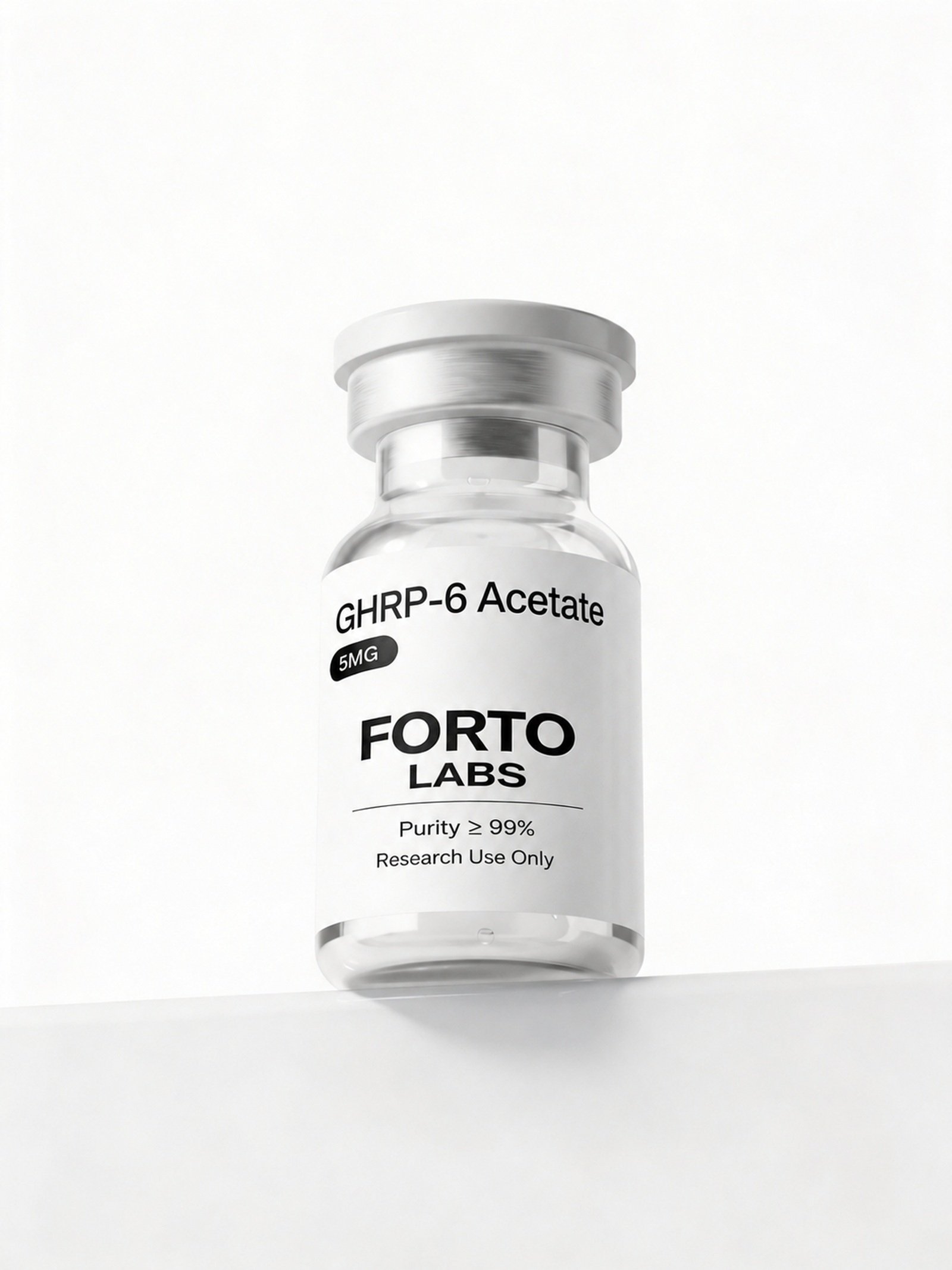 Forto GHRP-6 Acetate 5mg master-source vial