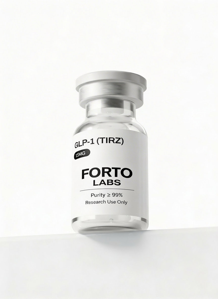 GLP-1 (Tirz) 15MG Forto Labs vial